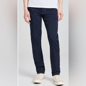 DL1961 Russell Black Cotton High Rise Slim Fit Straight Leg Jeans men’s  Size 34